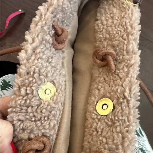 Anthropologie faux fur large crossbody shoulder bag - Picture 11 of 12